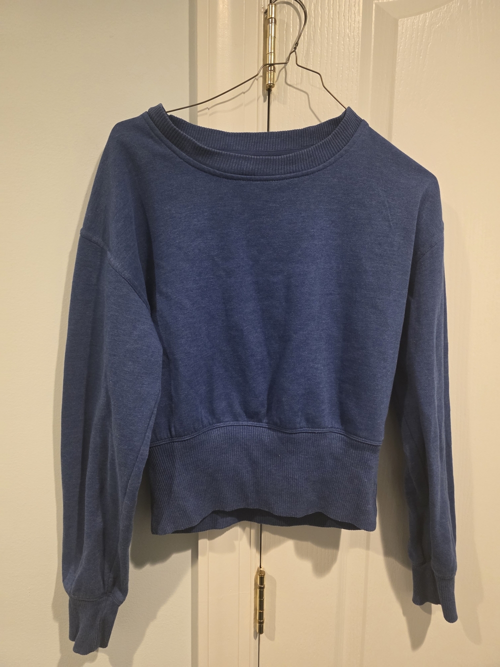 Women's Indigo Crewneck Sweatshirt - Classic Pullover